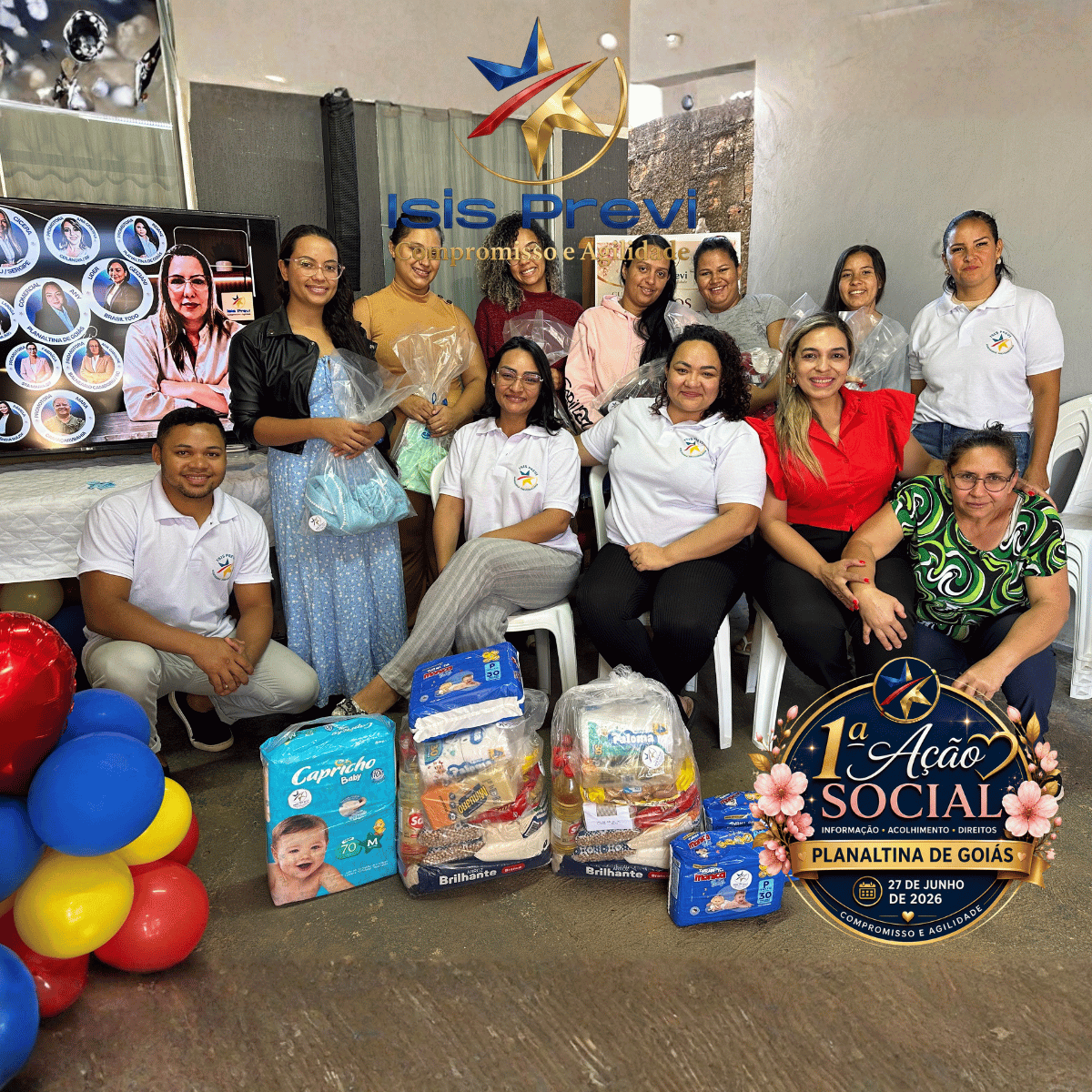 Gestantes escolhendo itens do enxoval no primeiro encontro